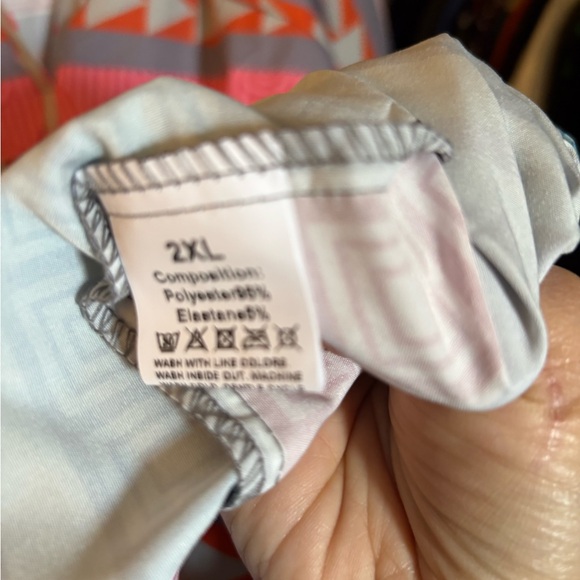 Colorful Geometric Patterned Dress - Picture 2 of 2